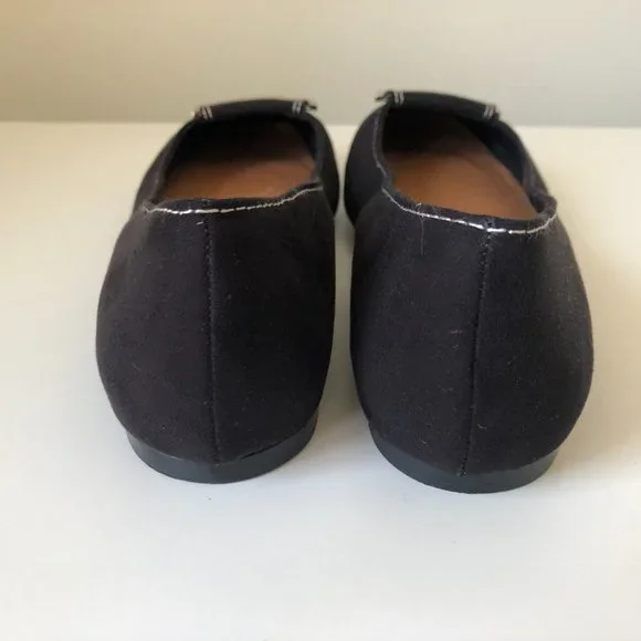 Next Black Flats Size 7 - Picture 4 of 5